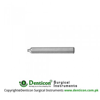 Strauss Handle for Rectoscope Head Stainless Steel,